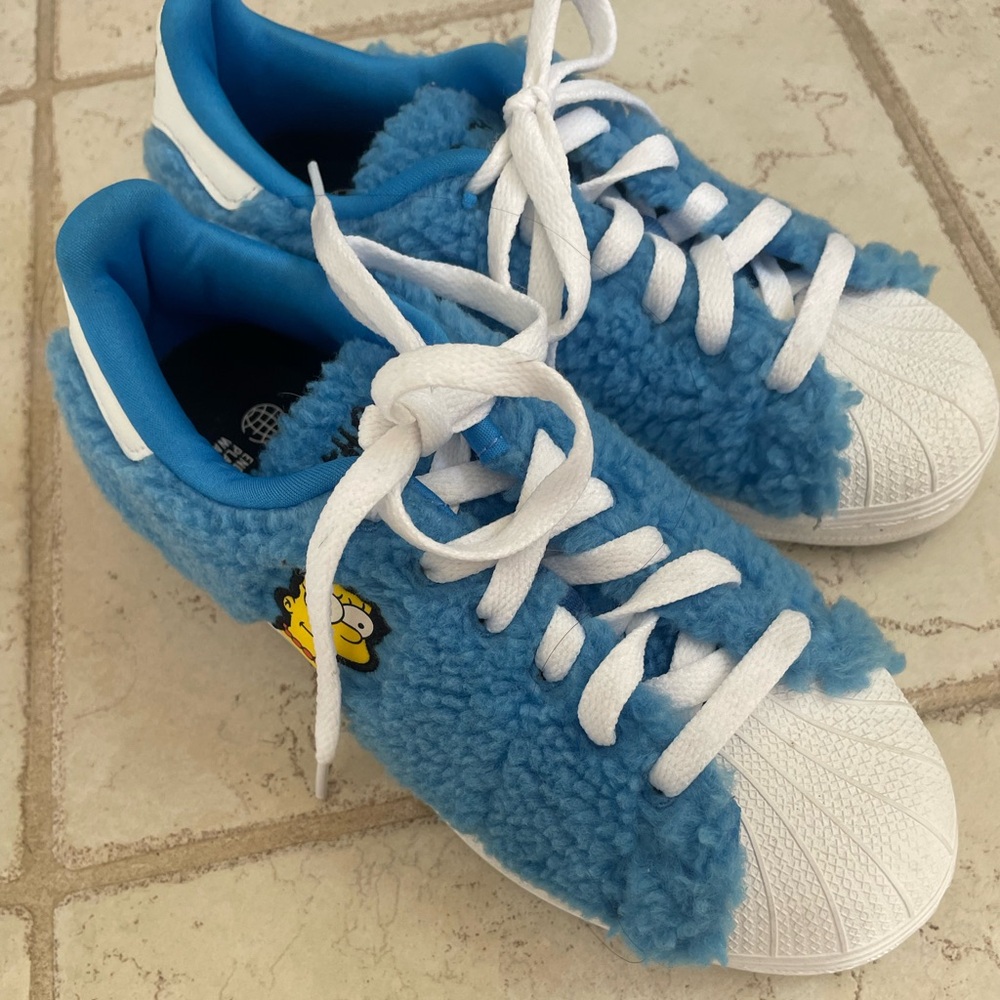 Adidas The Simpsons Marge Superstar Shoes Sneakers Women’s 4.0